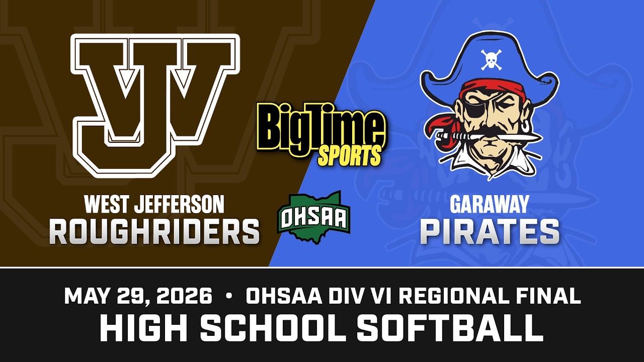 Garaway vs West Jefferson - OHSAA Softball Playoffs | May 29, 2026