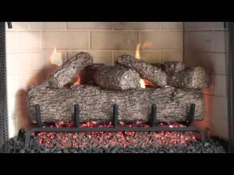 Peterson Real Fyre Live Oak Gas Logs Video