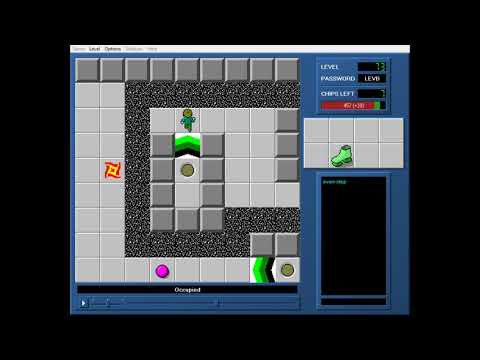 CCLP1 level 73 solution - 419 seconds