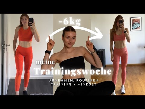 vlog 11: Meine TRAININGSWOCHE // So habe ich 6kg abgenommen I Mindset, Tipps und Motivation