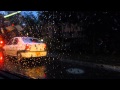 #2722, Autos moviendose lentamente en la lluvia ...