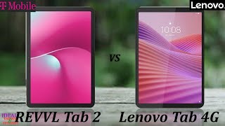 T-Mobile REVVL Tab 2 vs Lenovo Tab 4G