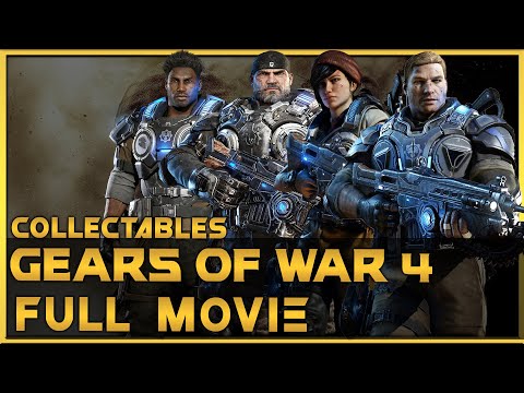 Gears of War 4 (PC) - Full Campaign Walkthrough - All Collectables - 1440p 60fps