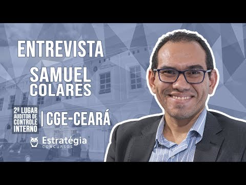 SAMUEL COLARES | APPROVED | 2ND PLACE | CGE - CE | INTERNAL CONTROL AUDITOR