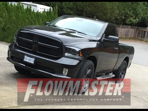 Flowmaster 50 Series HD Direct Fit muffler 817568 installed on 2009 to 2016 Ram Express