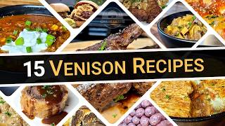 15 Incredible Venison Recipes to Make - Best Unique Deer Meat Dinners!