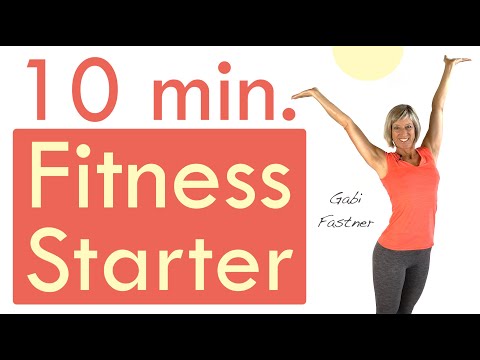 🌼 10 min. Fitness Starter | ohne Geräte, im Stehen