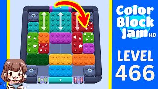 Solution du Niveau 466 de Color Block Jam