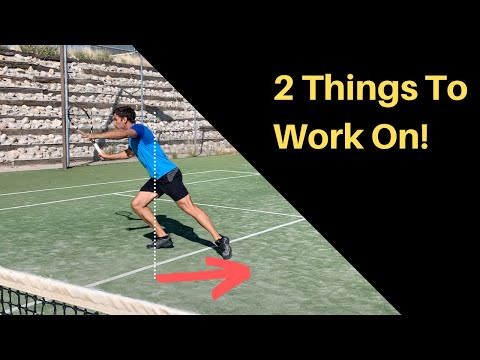 How to REACT FASTER at the net in tennis