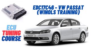 volkswagen Passat ECU tuning-EDC17C46 (WinOLS training)