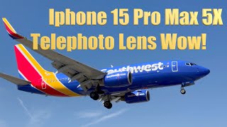 iPhone 15 Pro Max 5X Telephoto Lens Wow!