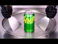 Sprite Lemonade Ice Cream Rolls Satisfying Visual ASMR