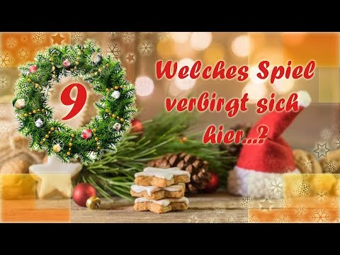 Adventskalender ★TÜRCHEN NR. 9 ★ welches Spiel verbirgt sich hier... [Deutsch/German]