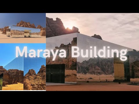 Maraya concert Hall, the World’s Largest Mirrored Building Al Ula Saudi Arabia