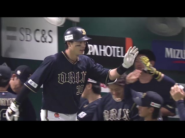 【1回表】いきなり先制!! バファローズ・廣岡大志 今季1号となる先頭打者ホームランを放つ‼ 2025年4月22日 福岡ソフトバンクホークス 対 オリックス・バファローズ