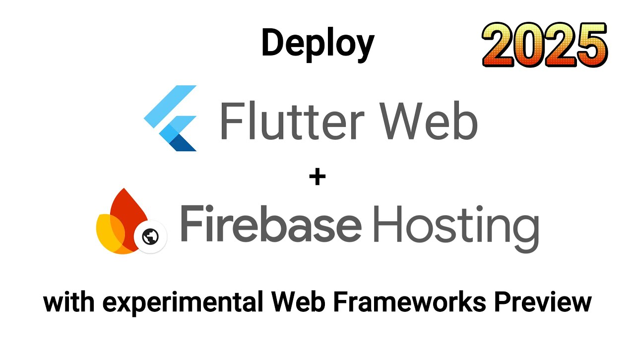 Deploy Flutter Web App on Firebase Hosting || 2025 Tutorial
