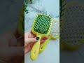 Janeke Superbrush Расческа для волос Желтый с Салатовым
