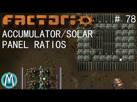 [Factorio] Angels & Bobs Ep 78: Accumulator/Solar Panel Ratios (Tutorial/Walkthrough)