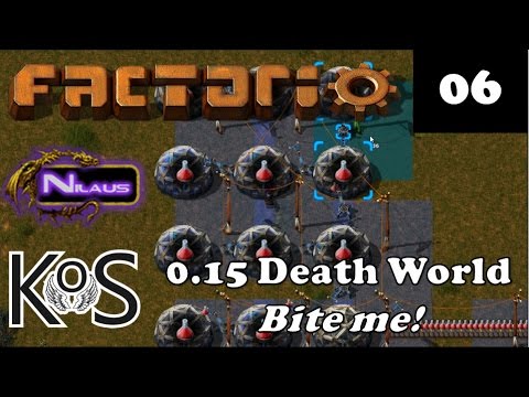 Factorio 0.15 Death World - E06 - Steel and Science