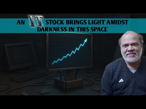 A IT stock brings light amidst darkness in this space