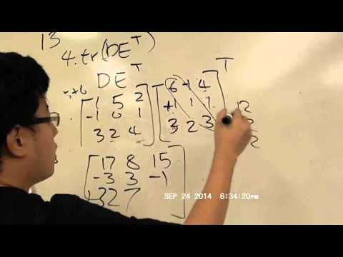 Linear Algebra 1.3PartA