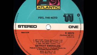 DETROIT EMERALDS  Feel the need (&#39;77 LP Version)