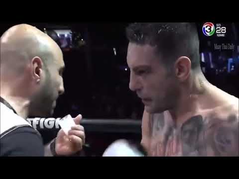 Saenchai (Thailand) Vs Andrea Serra (Italy) - Thai Fight Samui 2018