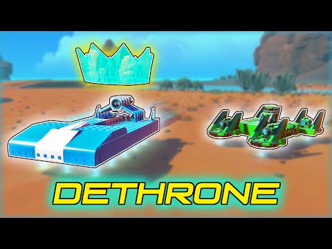 We Battled for King of The Island in HOVERCRAFTS! (Trailmakers Multiplayer Gameplay)