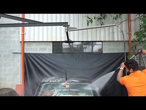 Rotating Washing Boom