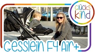 Unser neuer Kinderwagen - Gesslein F4 Air+