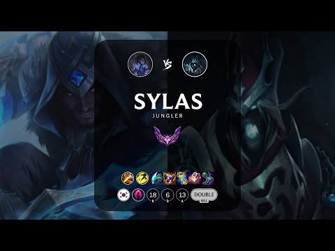 Sylas Jungle vs Karthus - KR Master Patch 13.17