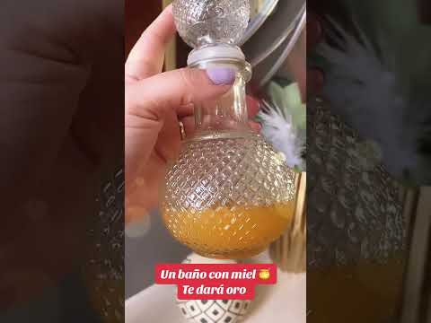 El baño de miel que atrae oro