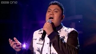 The Voice UK 2013 | Joseph Apostol performs &#39;End Of The Road&#39; - The Live Semi-Finals - BBC One