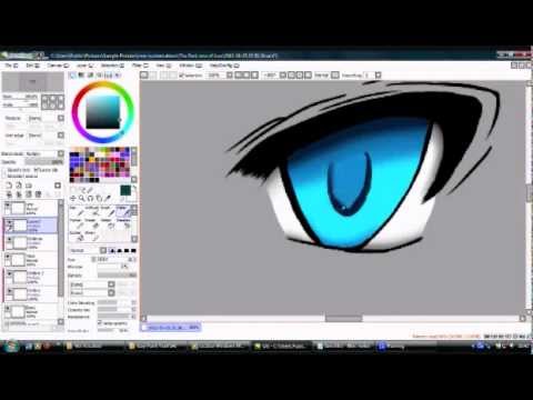 comment colorier les yeux de manga