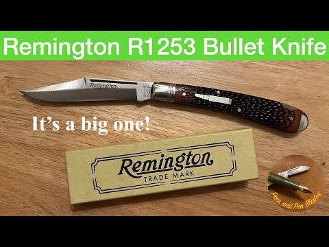 Taking a Look at the Remington R1253 Bullet Knife From @NorthStarKnifeReviews Traveling Knife Box