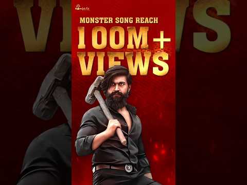The Roar Gets Louder – Monster Song Hits 100M | Ravi Basrur | Yash | Prashanth Neel | Hombale Films