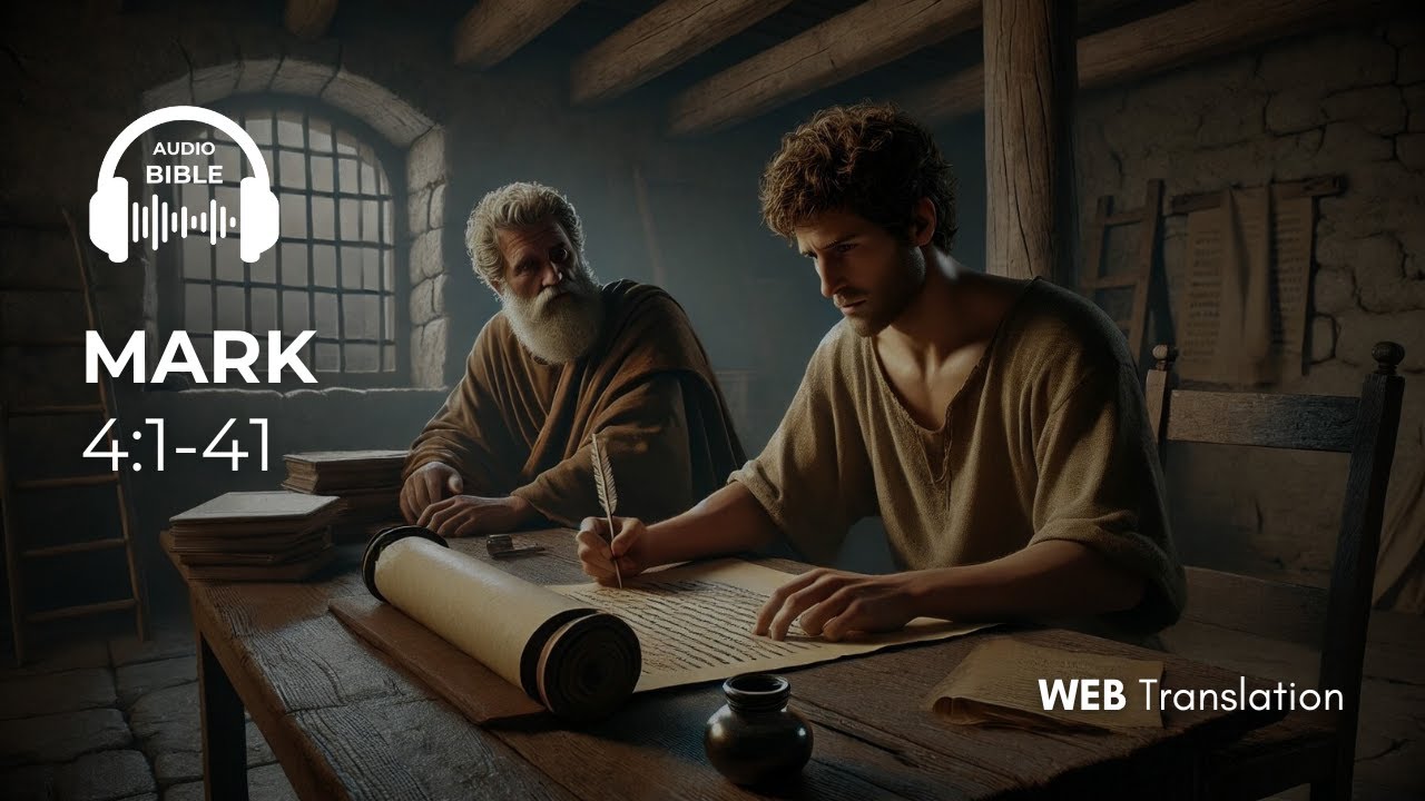 AUDIO BIBLE - Mark 4:1-41 (WEB)