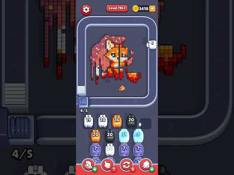 Pixel Flow Level 1967 Walkthrough