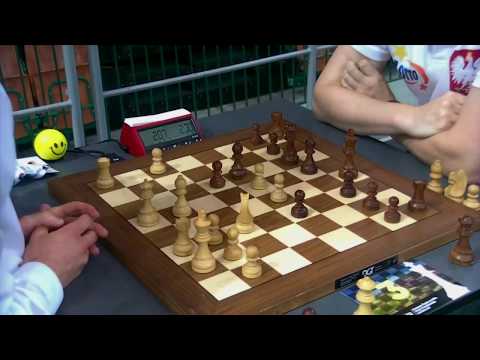 Best center pawns ever for white, GM Sergey Zhigalko - GM Jan Duda, French defense, Blitz chess