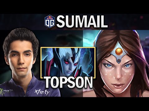 OG.SUMAIL MIRANA WITH TOPSON VENGE - DOTA 2 7.27 GAMEPLAY