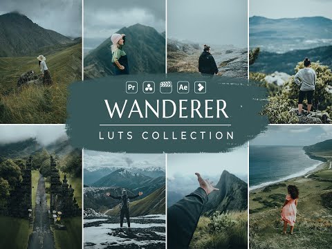 Wanderer Video LUTs | Adventure Preset | Influencer LUTs | Blue Preset | Video Preset | VN LUT