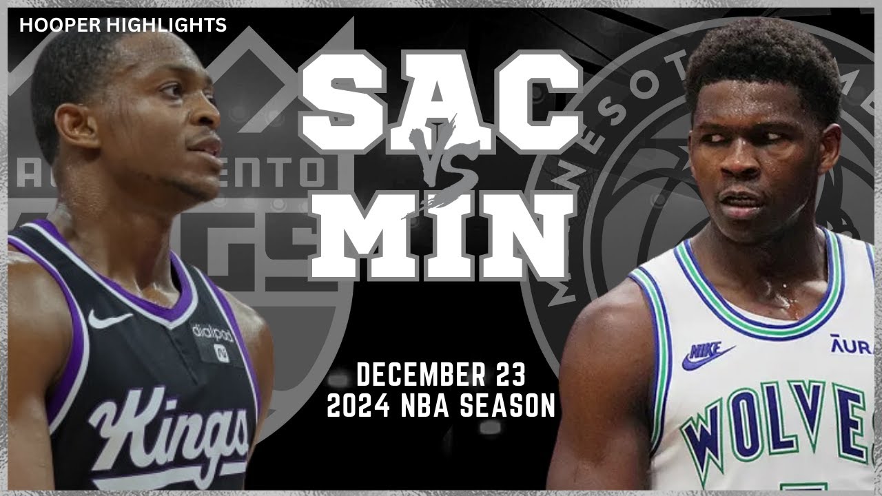 24.12.2023 | Sacramento Kings 98-110 Minnesota Timberwolves