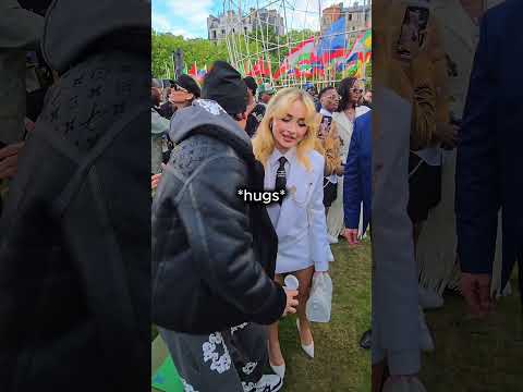 Central Cee & Sabrina Carpenter Moment 😳