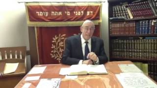Rabbi Yudin's Message