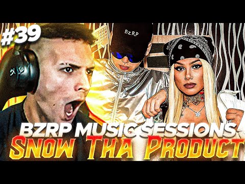 REACCIONANDO a Snow Tha Product || BZRP Music Sessions #39 + CHARLA y DESAFIO ❄️