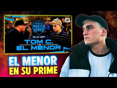 ¡EL MENOR EN EL TOP! KHAN REACCIONA A TOM CROWLEY VS EL MENOR I PLAY OFF I #FMSCHILE 2022