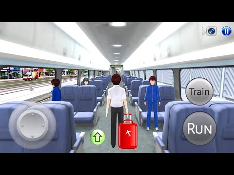 Today I Use Bullet Train For Travelling - 3D Driving Class New Update - Car Driving Games 2025