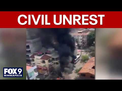 Violence in Mexico after drug cartel leader killed