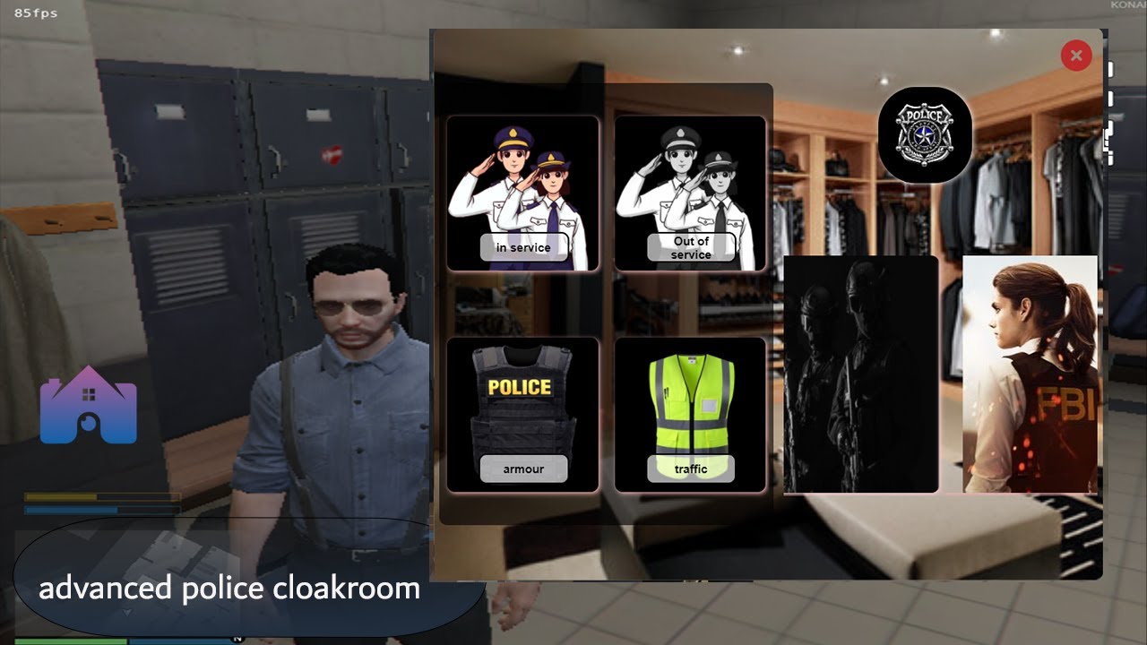 [realease][PAID] advanced police cloakroom Thumbnail