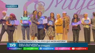Gobierno Regional reconoce a “Mujeres que Hacen Historia” en la Región de O´Higgins